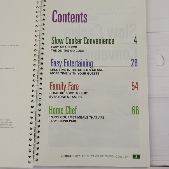 Crock Pot slow cooker recipe books bundle of 3 books - Picture 3 of 4